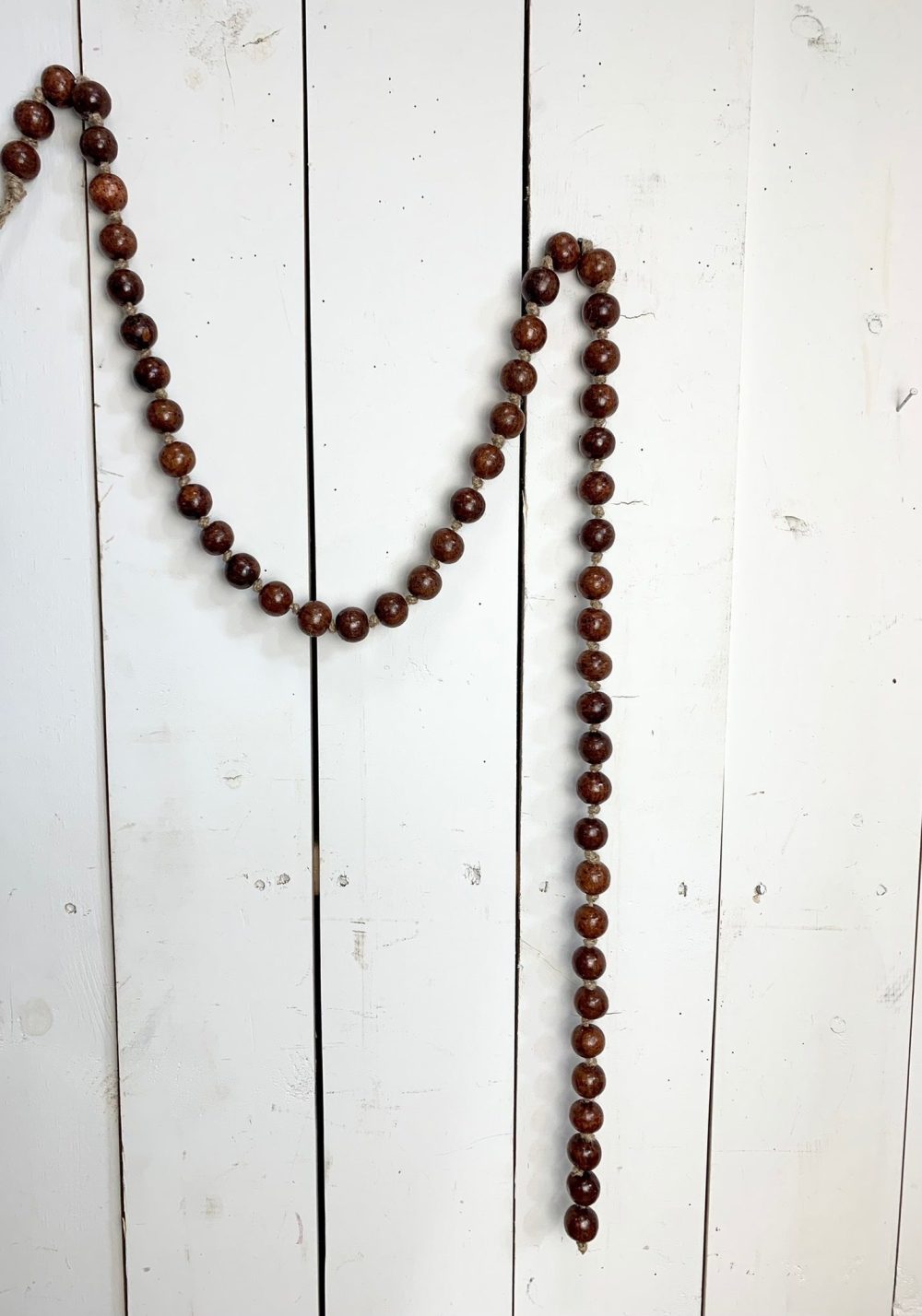 Bead Garlands | Dark Wood Bead Garland Bead Garlands Bead Garlands