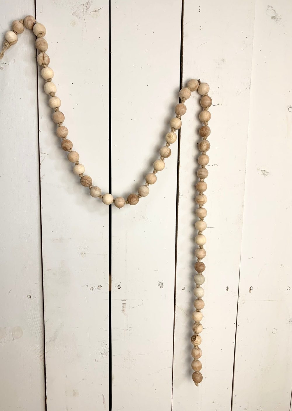 Bead Garlands | Natural Wood Bead Garland Bead Garlands Bead Garlands