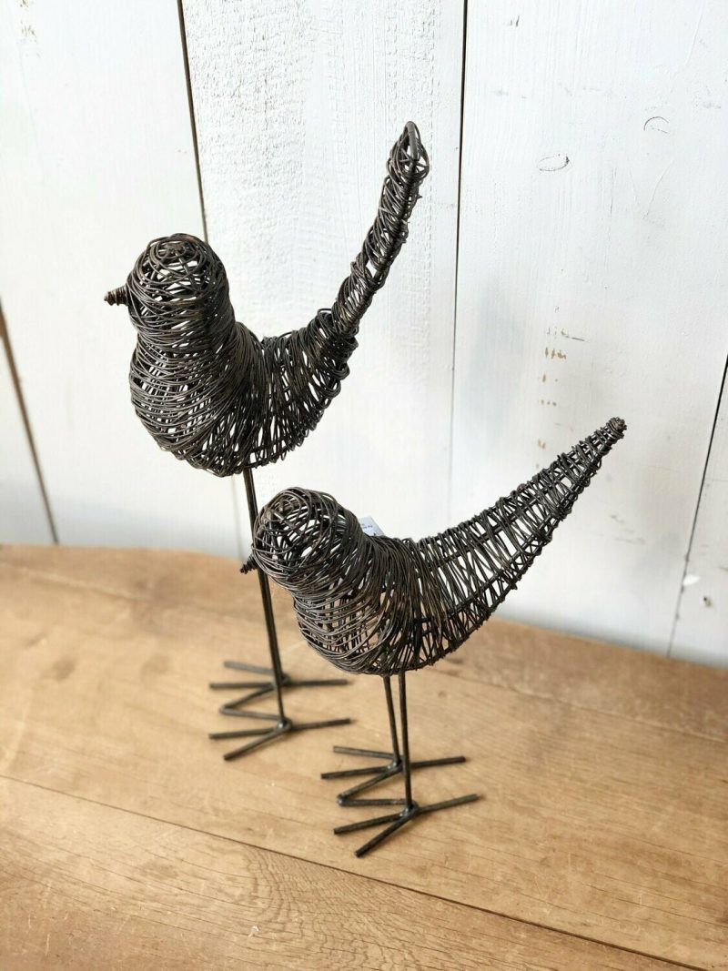 Birds | Wire Birds-set of 2 Birds Birds