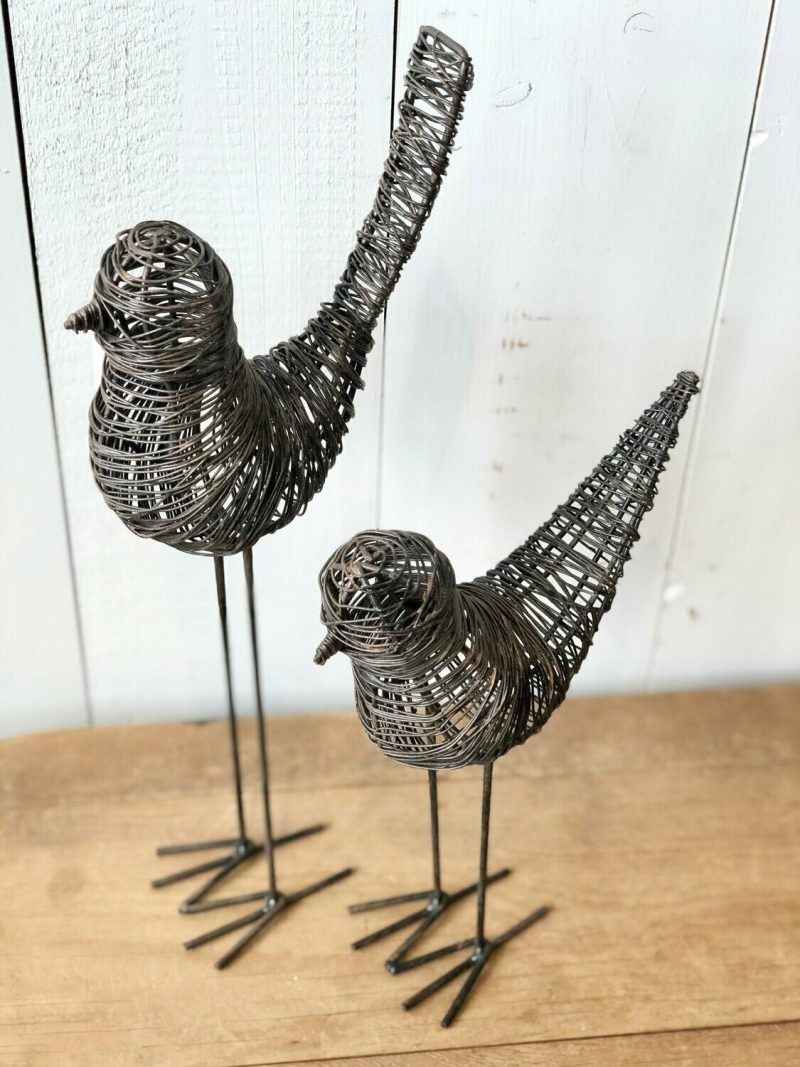 Birds | Wire Birds-set of 2 Birds Birds