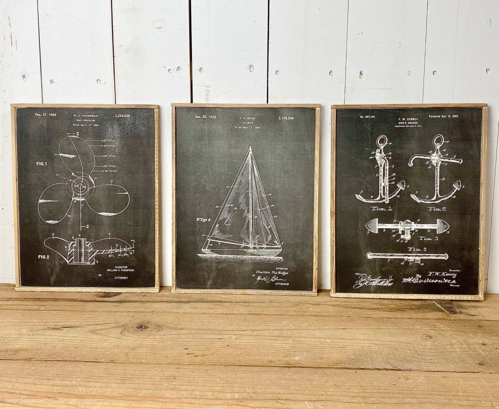 Canvases | Vintage Boat Prints Canvases Canvases