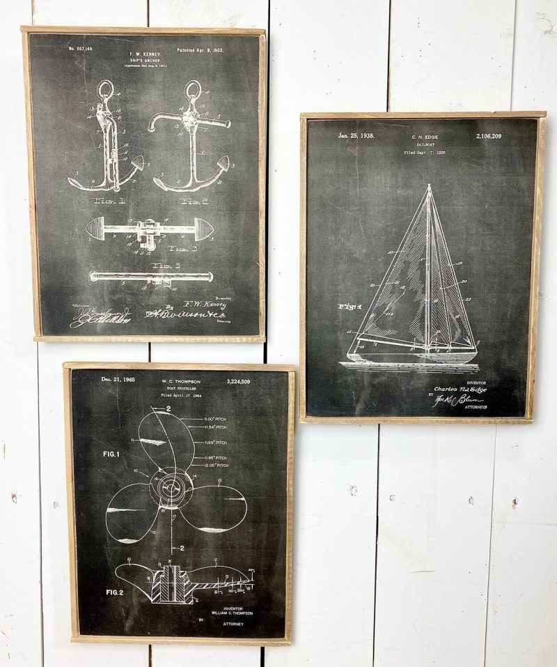 Canvases | Vintage Boat Prints Canvases Canvases