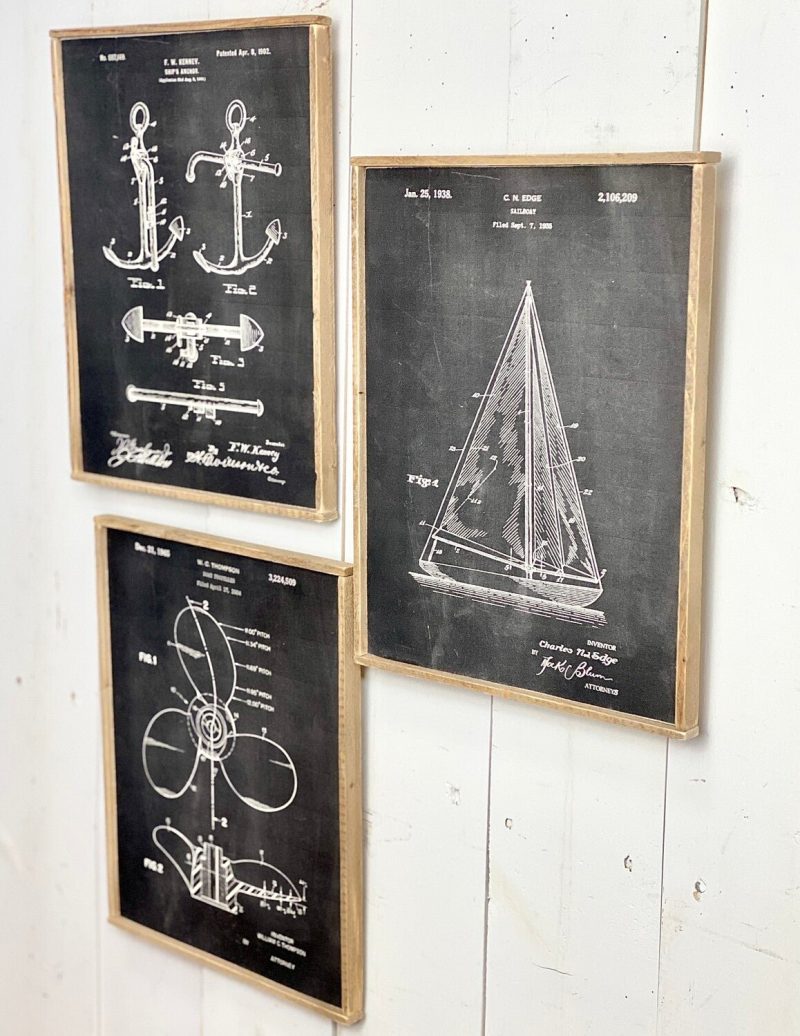 Canvases | Vintage Boat Prints Canvases Canvases