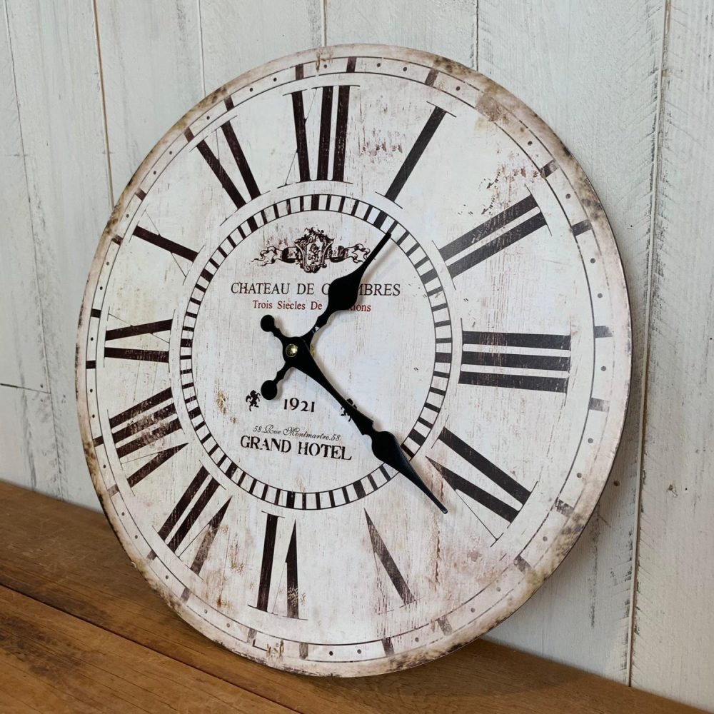 Clocks | 13" White Clock Clocks Clocks