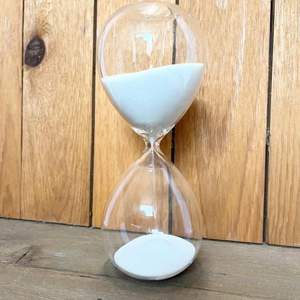 Clocks & Sand Timers | 8” Glass Sand Timer Clocks & Sand Timers Clocks & Sand Timers