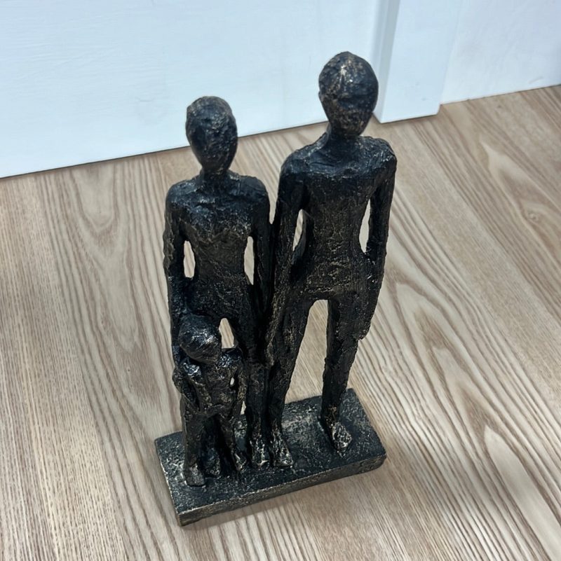 Decorative Objects | Black and Gold Family Figurine Decorative Objects Decorative Objects