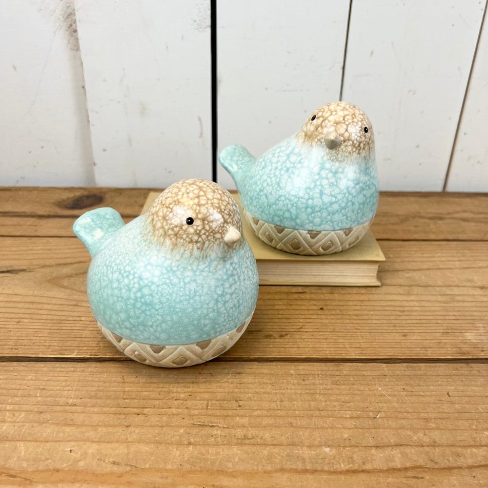 Decorative Objects | Blue Birds – Set of 2 Birds Birds