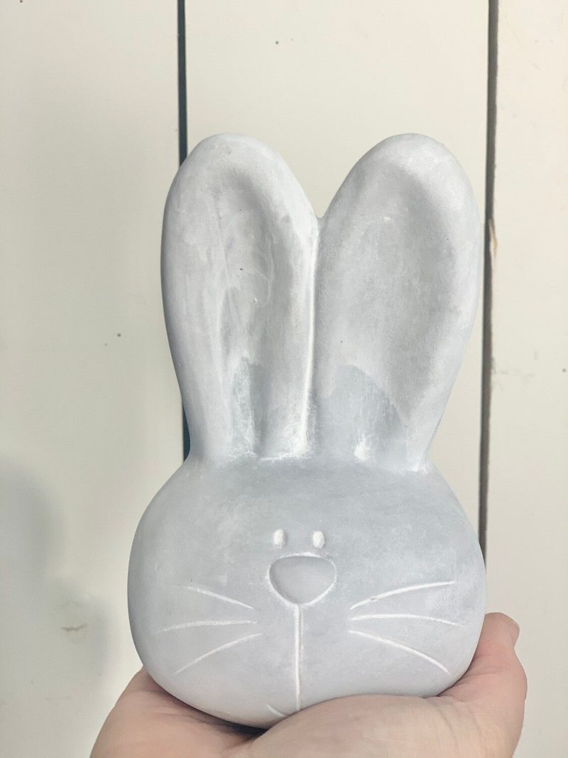 Decorative Objects | Cement Bunny Head Decorative Objects Decorative Objects