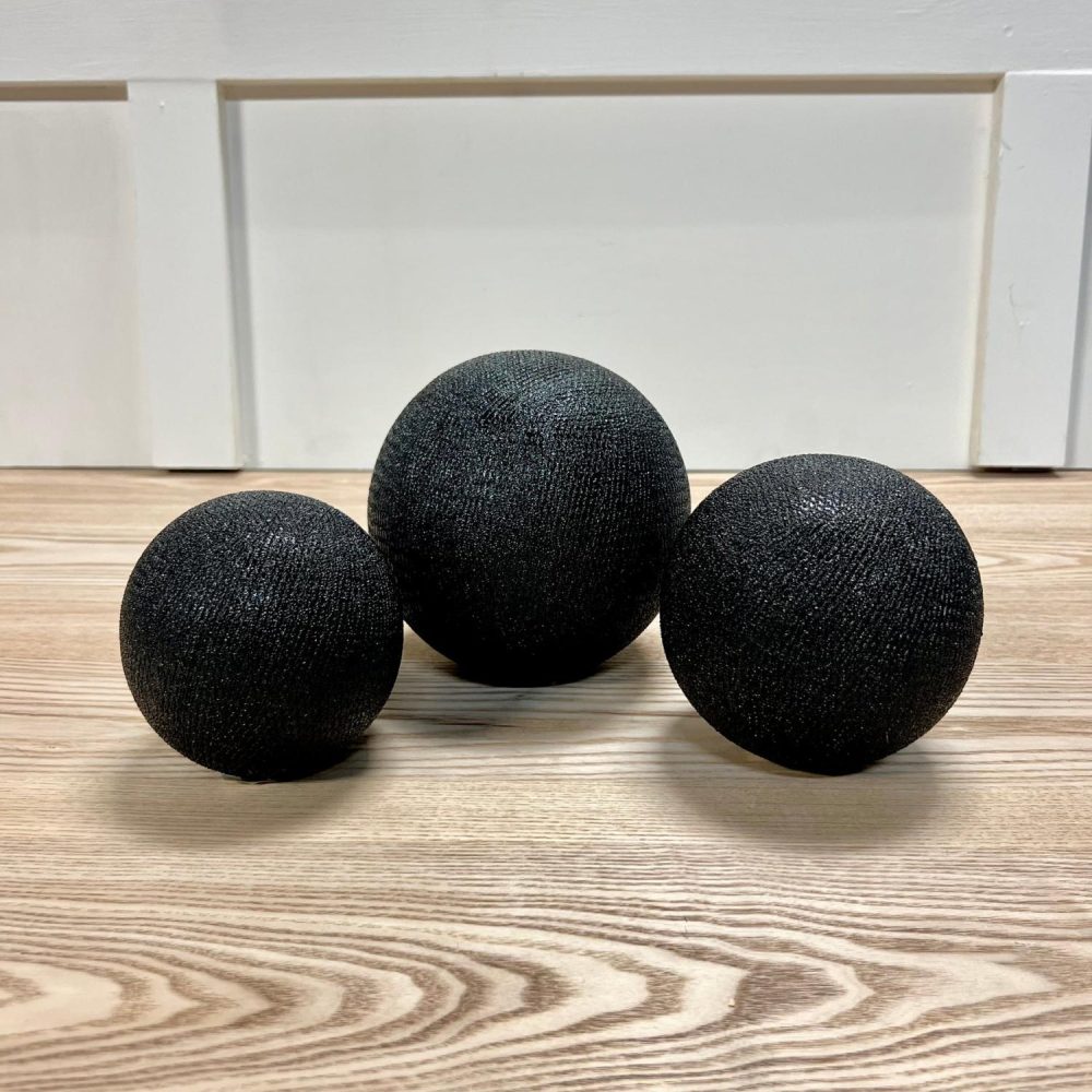 Decorative Objects | Ceramic Black Orbs – Set of 3 Decorative Objects Decorative Objects