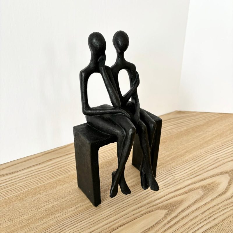 Decorative Objects | Couple On Bench Figurine Decorative Objects Decorative Objects