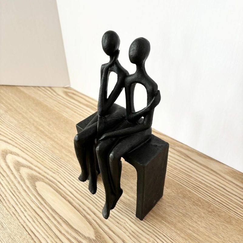 Decorative Objects | Couple On Bench Figurine Decorative Objects Decorative Objects