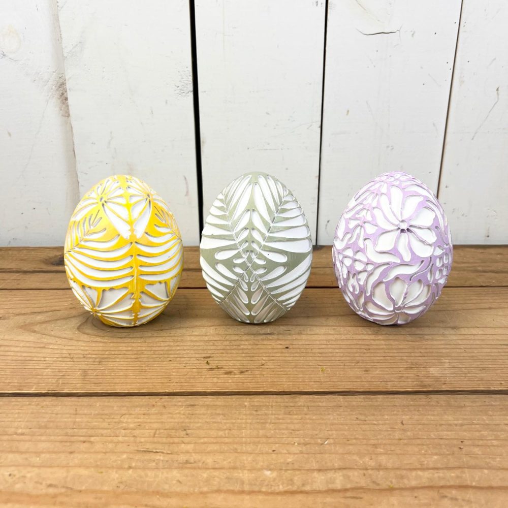 Decorative Objects | Decorative Eggs – Set of 3 Decorative Objects Decorative Objects