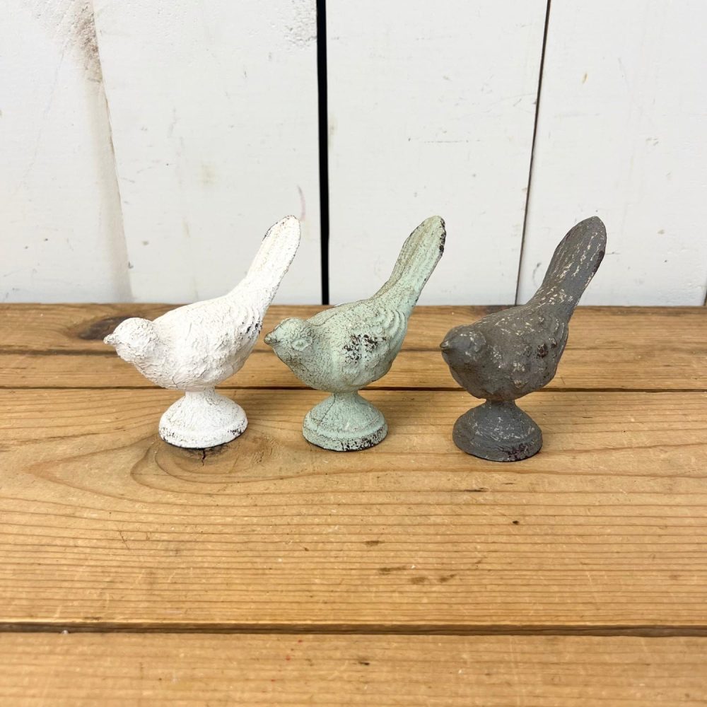 Decorative Objects | Distressed Iron Birds Birds Birds