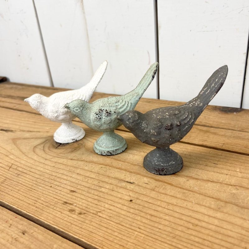 Decorative Objects | Distressed Iron Birds Birds Birds