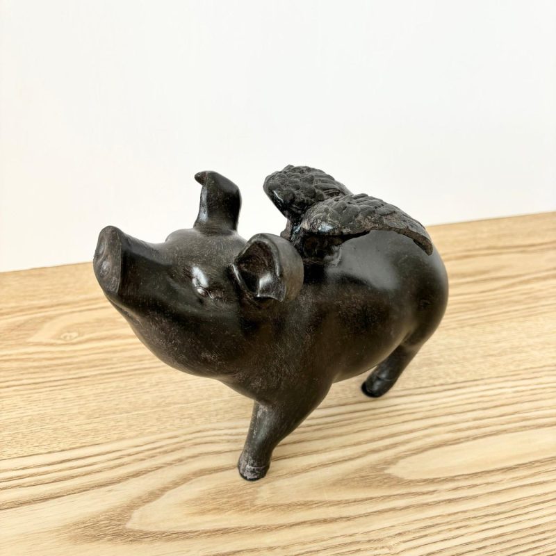 Decorative Objects | Flying Pig Figurine Decorative Objects Decorative Objects