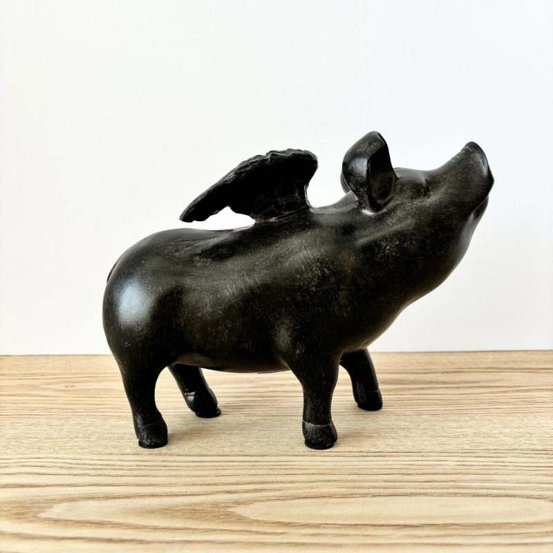 Decorative Objects | Flying Pig Figurine Decorative Objects Decorative Objects