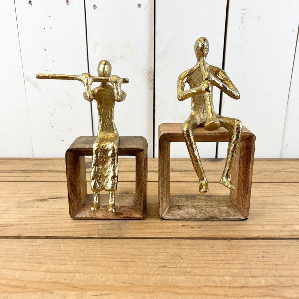 Decorative Objects | Gold Musician Figurines Decorative Objects Decorative Objects