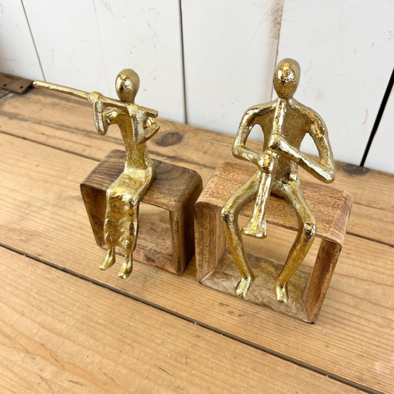 Decorative Objects | Gold Musician Figurines Decorative Objects Decorative Objects