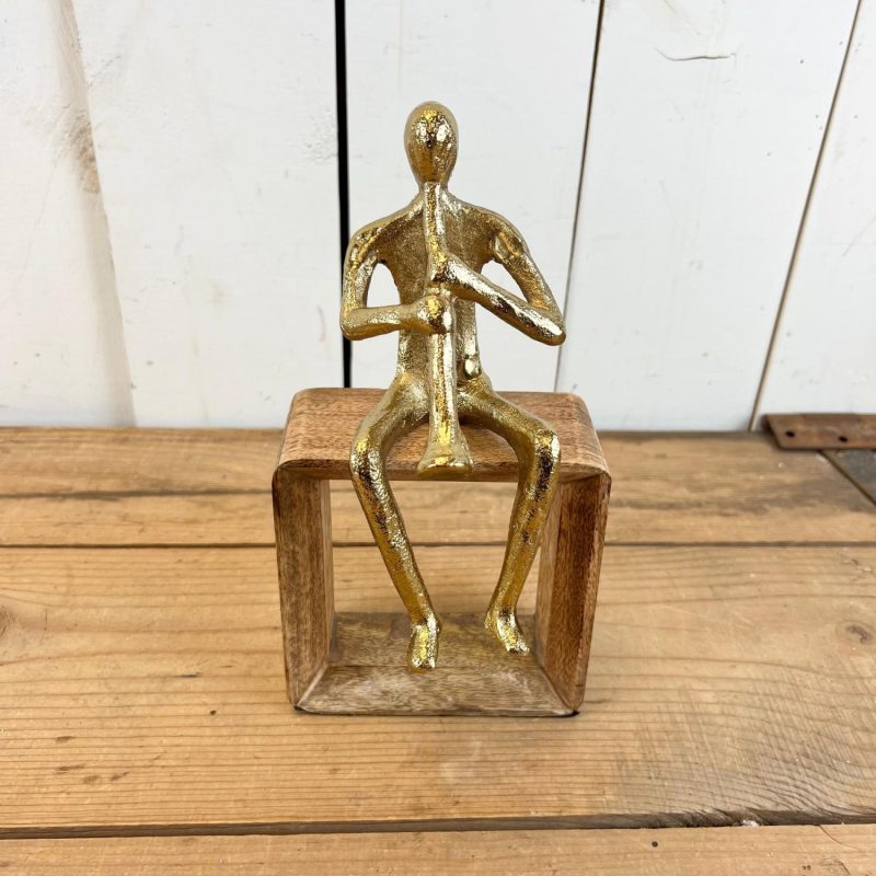 Decorative Objects | Gold Musician Figurines Decorative Objects Decorative Objects