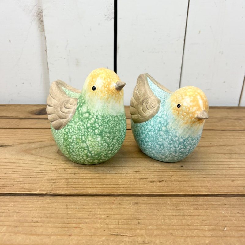 Decorative Objects | Green and Blue Birds Birds Birds