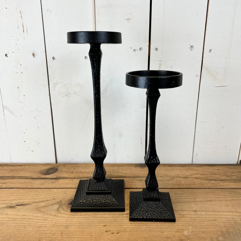 Decorative Objects | Iron Candle Holder, Set of 2 Decorative Objects Decorative Objects