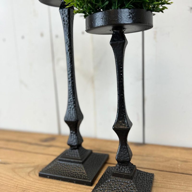 Decorative Objects | Iron Candle Holder, Set of 2 Decorative Objects Decorative Objects