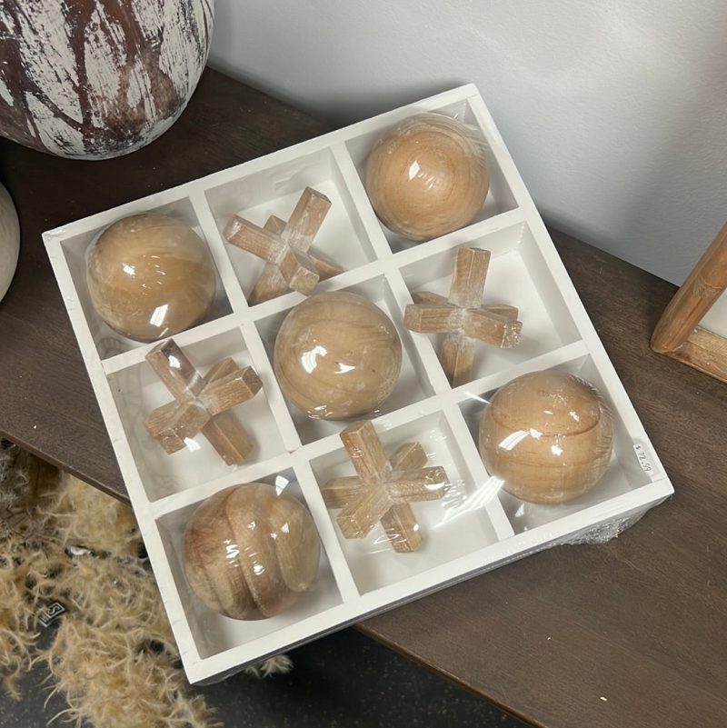 Decorative Objects | Jumbo Wooden Tic-Tac-Toe Decorative Objects Decorative Objects