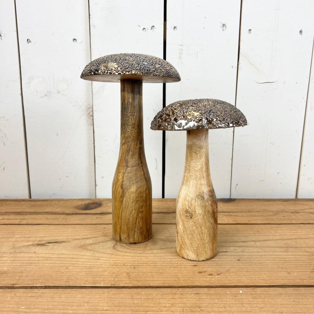 Decorative Objects | Metallic Mushrooms Decorative Objects Decorative Objects