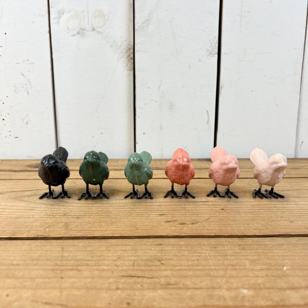 Decorative Objects | Mini Cast Iron Birds Birds Birds