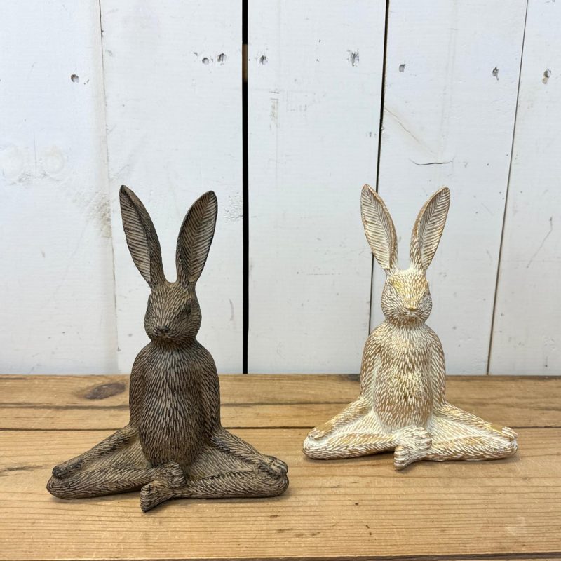 Decorative Objects | Resin Sitting Bunnies Decorative Objects Decorative Objects