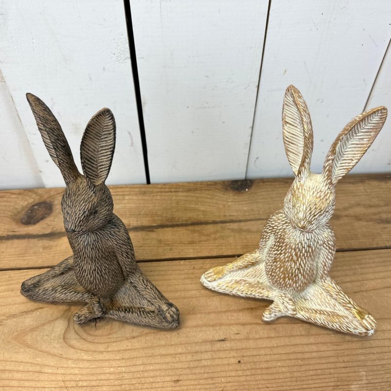 Decorative Objects | Resin Sitting Bunnies Decorative Objects Decorative Objects