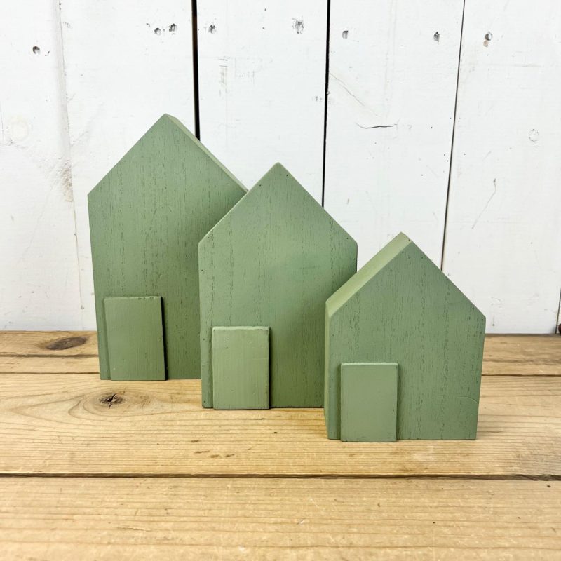 Decorative Objects | Sage Green House Set Decorative Objects Decorative Objects