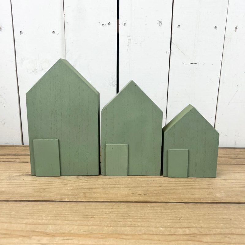 Decorative Objects | Sage Green House Set Decorative Objects Decorative Objects