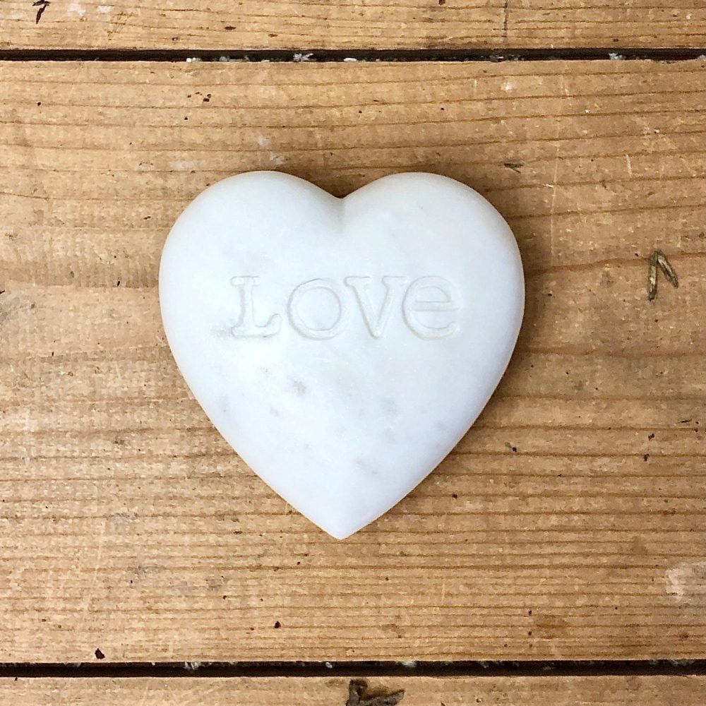 Decorative Objects | Soapstone Heart with "Love" Engraved Decorative Objects Decorative Objects