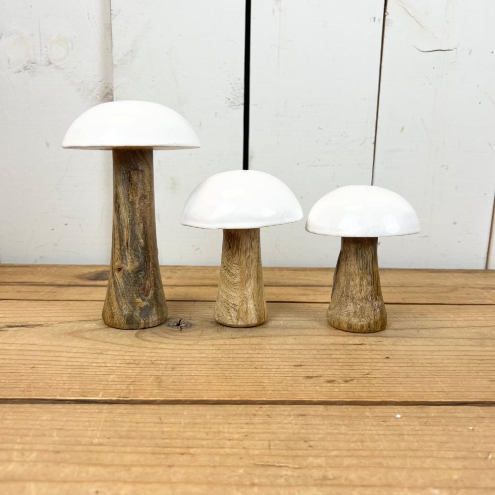 Decorative Objects | White Mushrooms Decorative Objects Decorative Objects