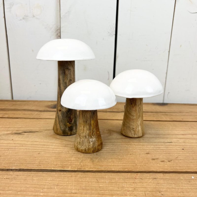 Decorative Objects | White Mushrooms Decorative Objects Decorative Objects