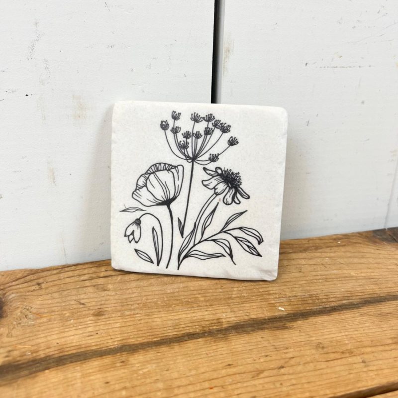 Decorative Objects | Wildflower Coasters Decorative Objects Decorative Objects