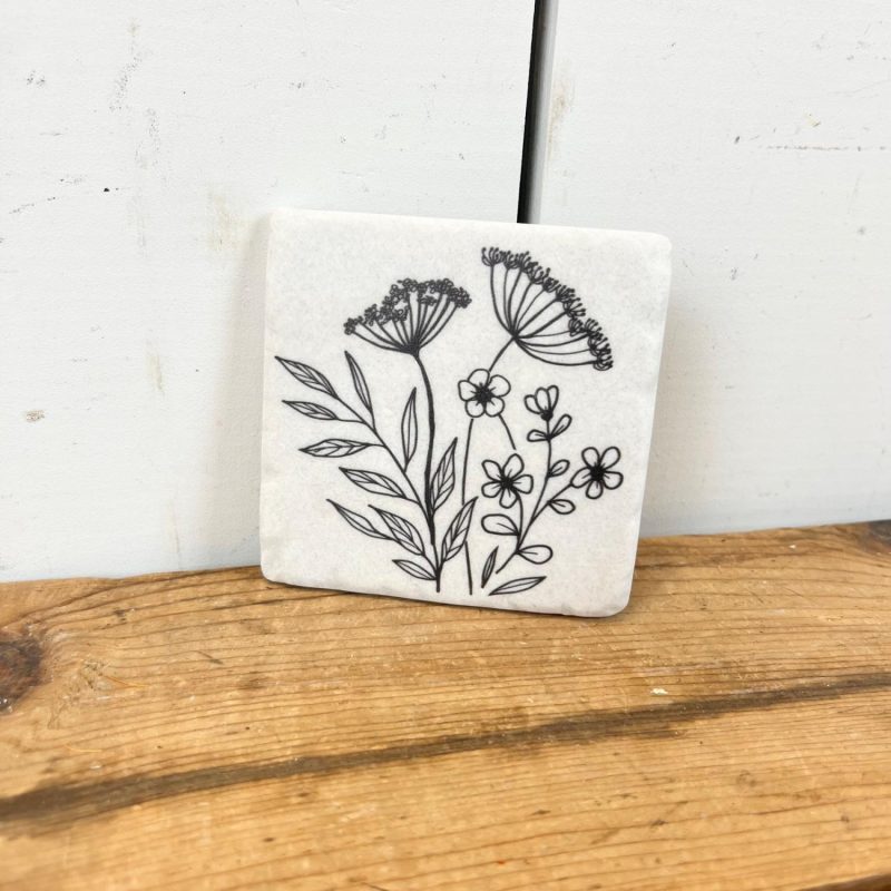 Decorative Objects | Wildflower Coasters Decorative Objects Decorative Objects