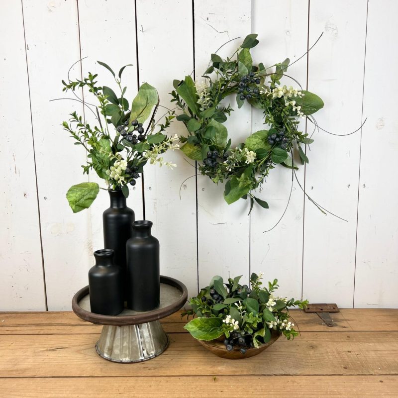 Floral Stems | Blueberry Greenery Collection Floral Stems Floral Stems