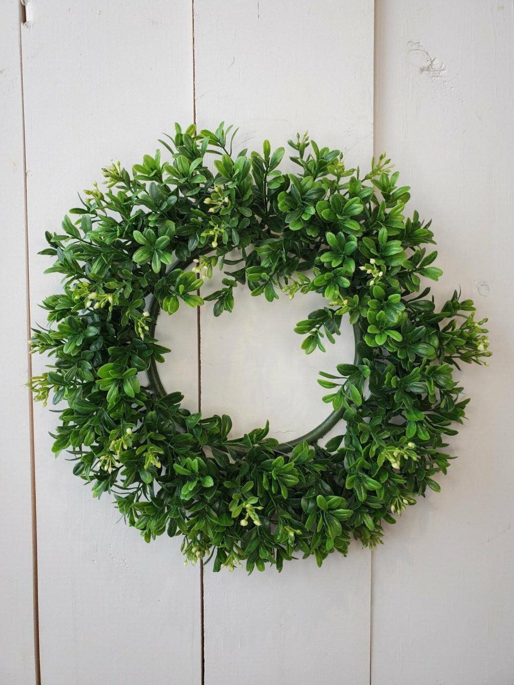 Greenery | Boxwood Candle Ring Florals & Greenery Greenery