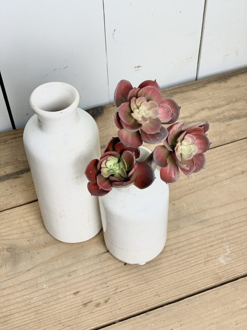 Greenery | Burgundy Flower Succulent Stem Florals & Greenery Greenery