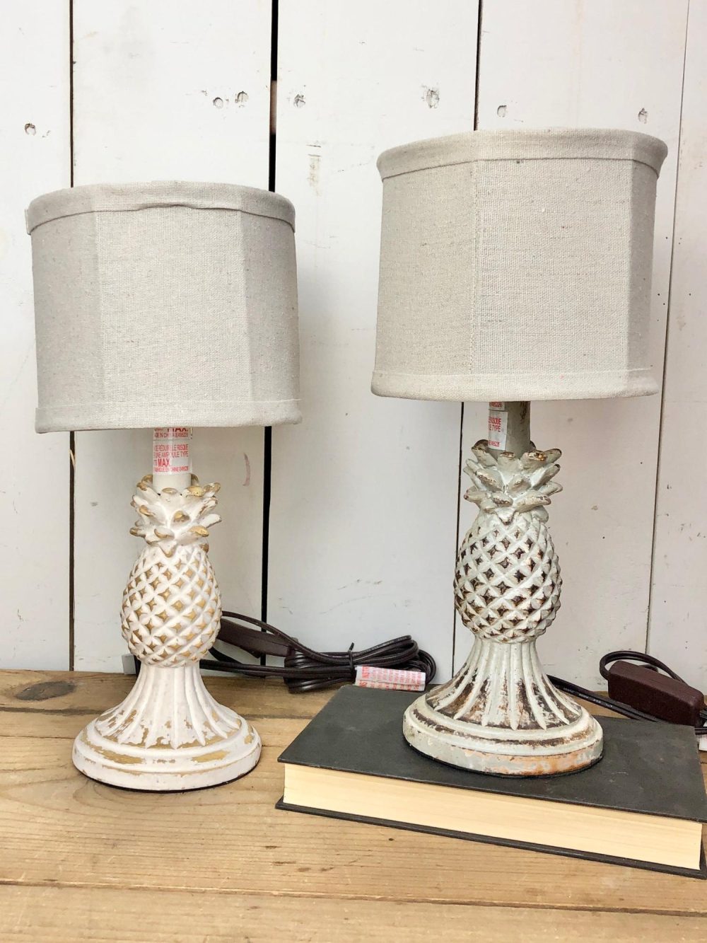 Lamps | Distressed Pineapple Lamp – 2 Colors Home Decor Lamps