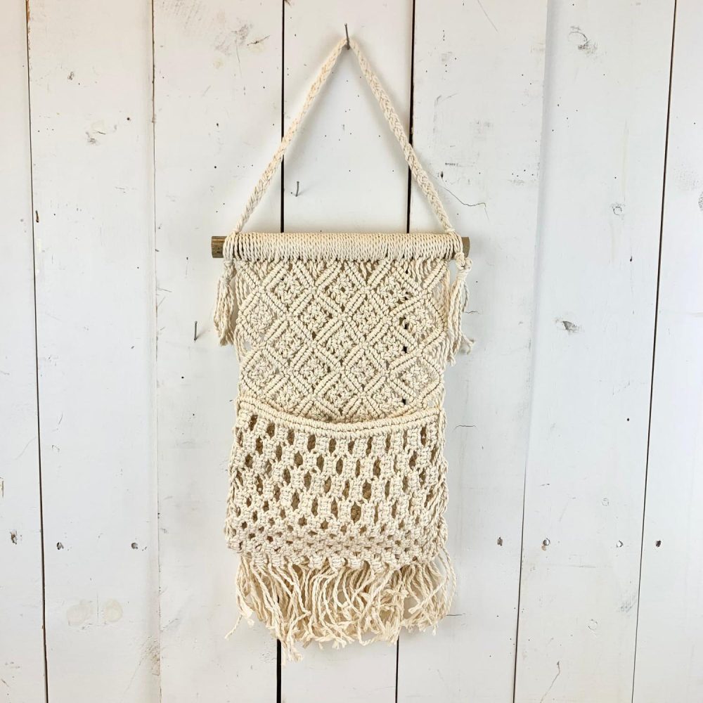 Macrame | Ivory Macramé Wall Hanging Home Decor Macrame