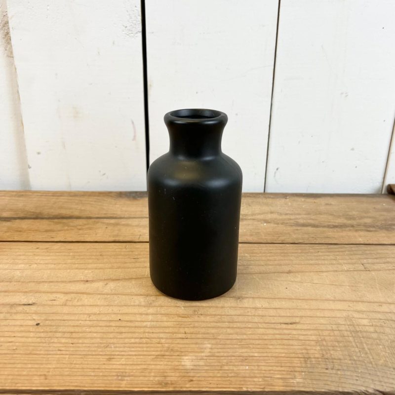 Pottery | Black Bottle Vases Home Decor Pottery