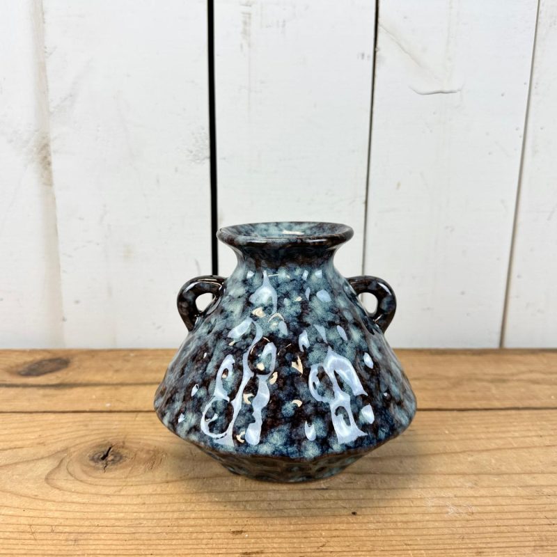 Pottery | Blue/Purple Vases with Handles Home Decor Pottery