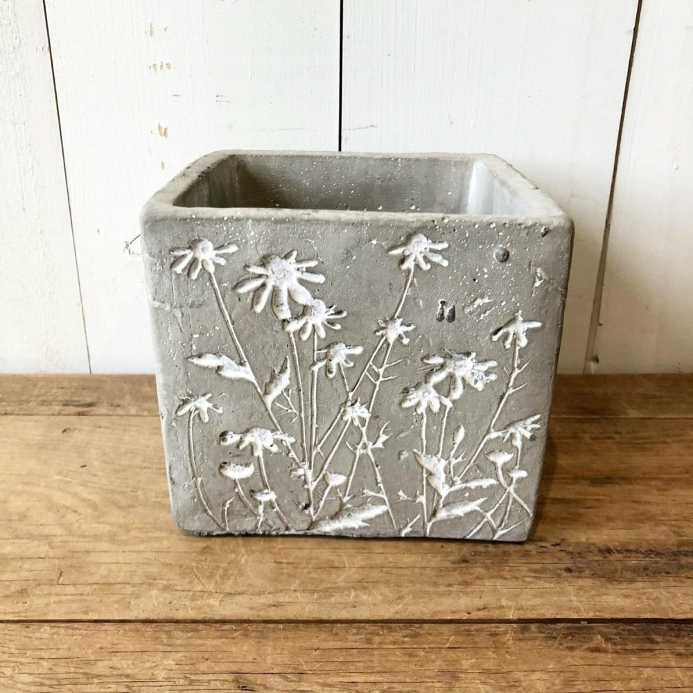 Pottery | Cement Flower Pot Home Decor Pottery