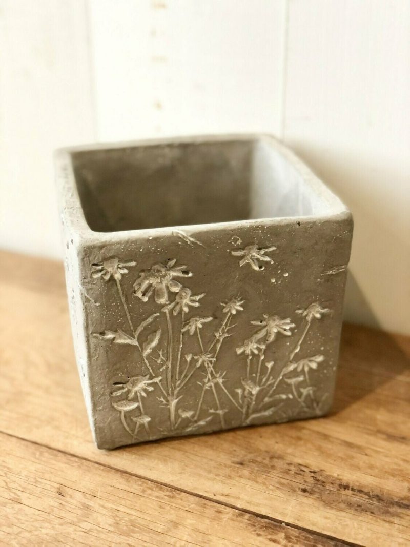 Pottery | Cement Flower Pot Home Decor Pottery