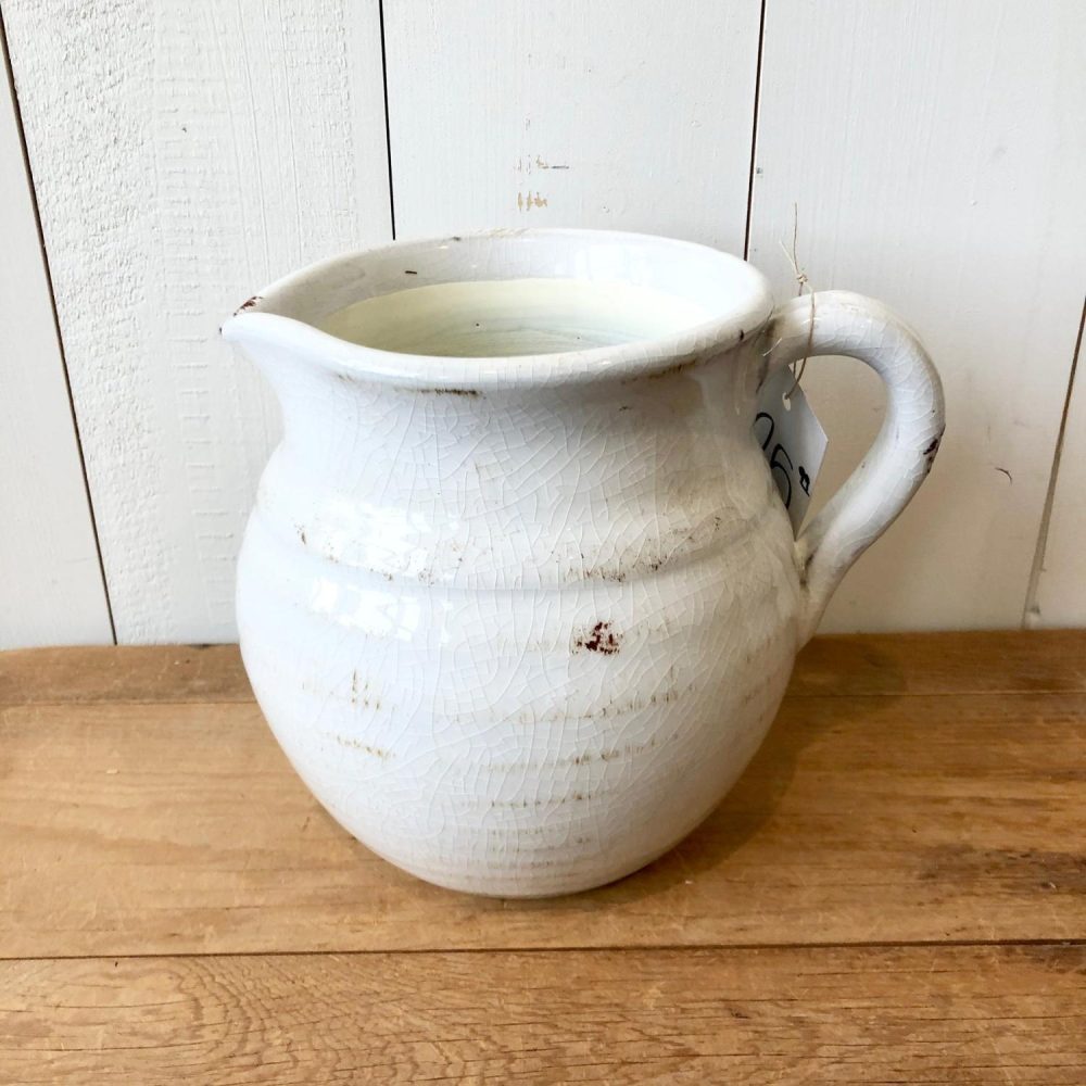 Pottery | Cream Pitcher Home Decor Pottery