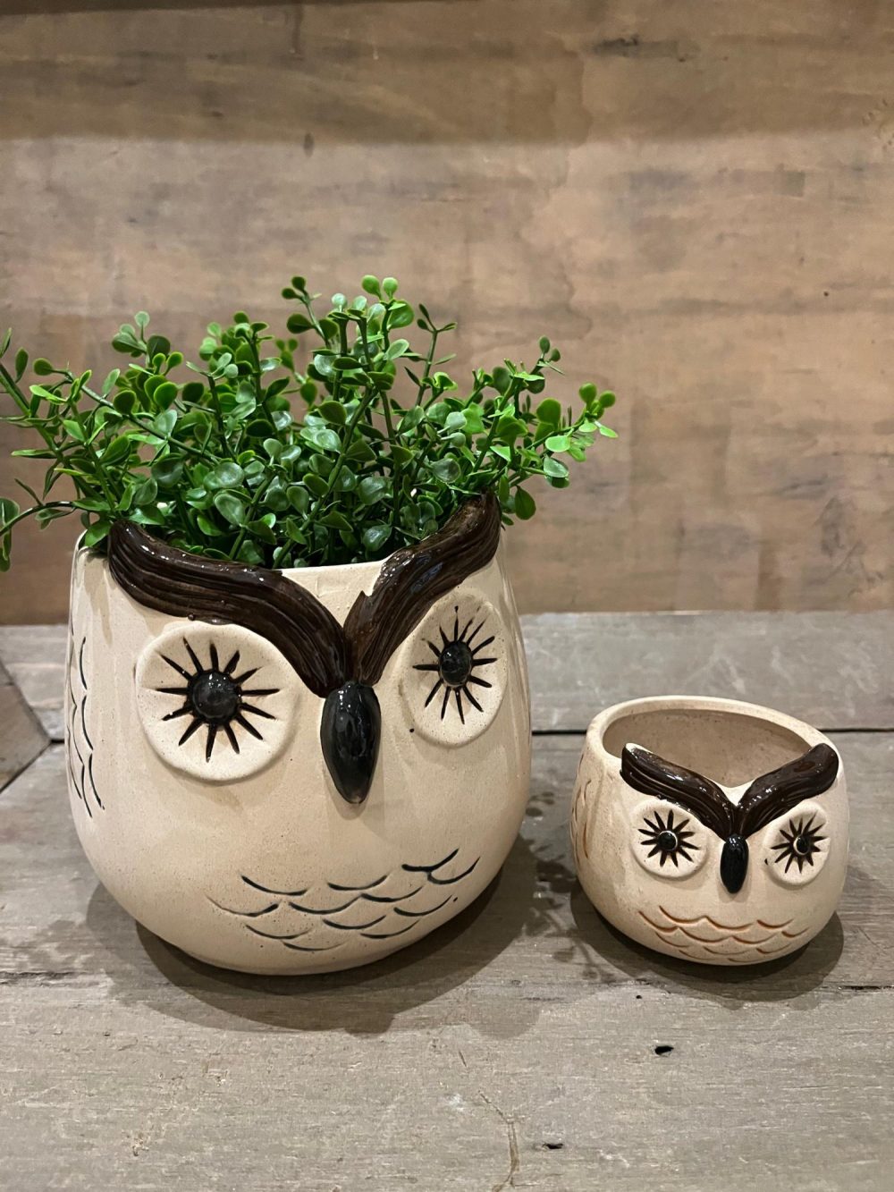 Pottery | Kitschy Owl Planter Home Decor Pottery