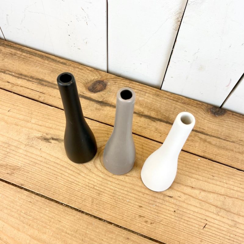 Pottery | Neutral Slim Vases Home Decor Pottery